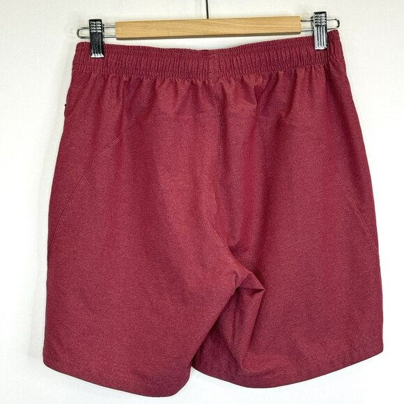 Rhone Training Shorts Mens Small Red Athletic Stretch CrossFit Running 7" Inseam - Picture 4 of 5